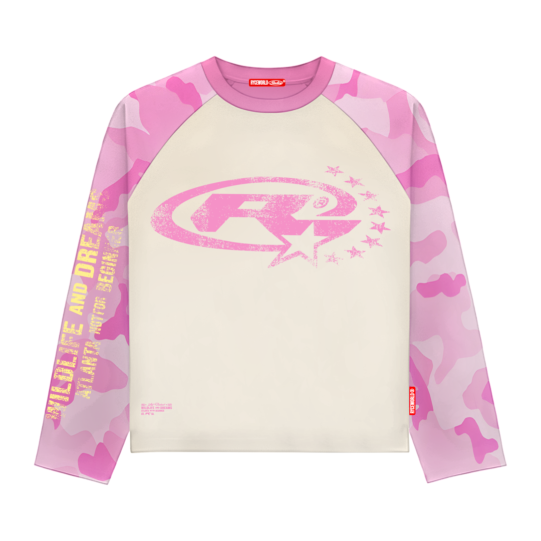 RYCE PINK CAMO LONGSLEEVE