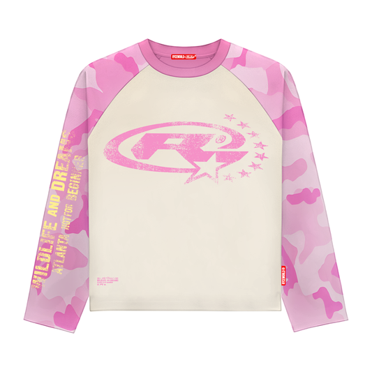 RYCE PINK CAMO LONGSLEEVE
