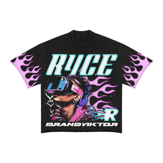 RYCE PINK WASHED TEE