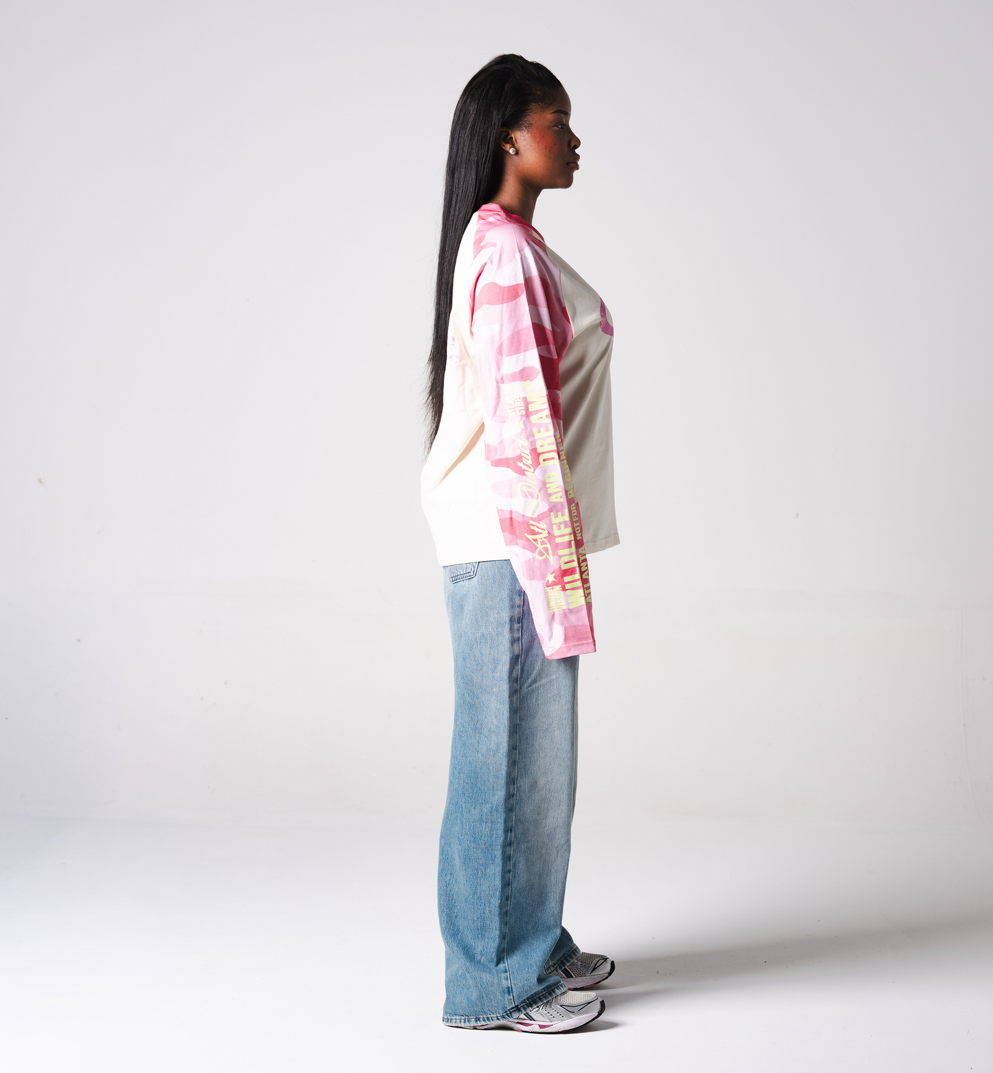 RYCE PINK CAMO LONGSLEEVE